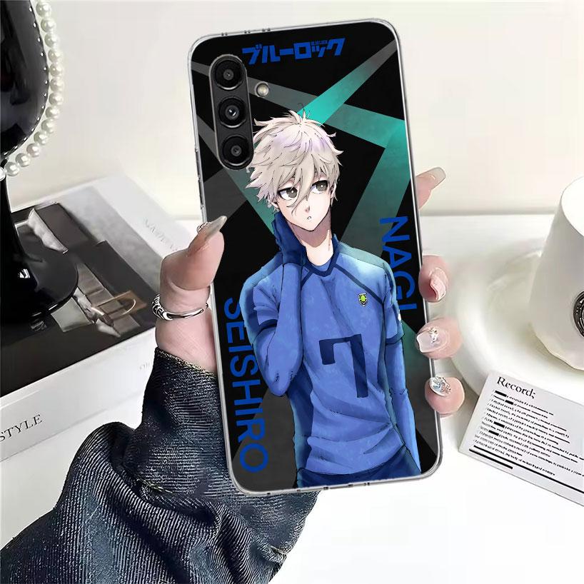 Горячий аниме Blue Lock Чехол для телефона для Samsung Galaxy A13 A14 A15 A16 A17 A53 A54 A55 A56 A57 A33 A34 A35 A36 A37 A23 A24 A25 A26 Ga