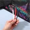 20pcs ScratchArt Tools Stylus Sticks Tools for Adults with Bag Pen Color Pens Paper Painting Scratchboard Crafts Set