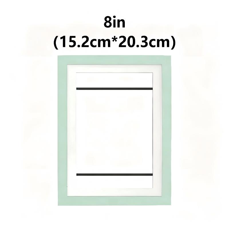 Ids Art Frames, Front Opening Kids Artwork Frames Changeable, White Artwork Display Storage Frame For Wall, Holds 50 Pcs, For 3D