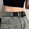 Retro Rivet Belt Punk Nightclub Rock Style Belt Trend Jeans Belt  Fashion Decoration