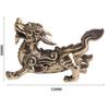 Brass Chinese Ancient Beast Pixiu Home Decor Lucky Animal Figurines Statue