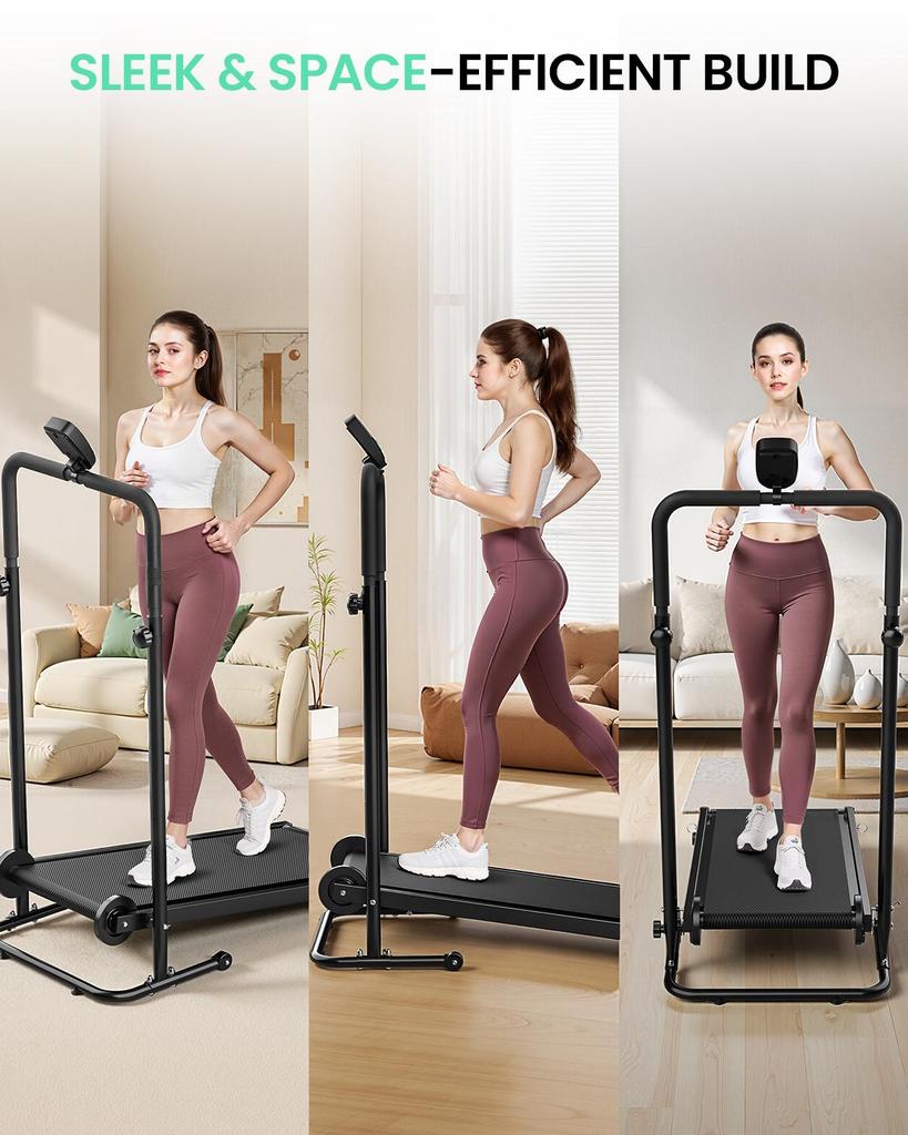 Akluer RJ-401 Walking Pad 5% Incline  330 lb Maximum User Weight with Adjustable Speed