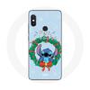 Case for Xiaomi Redmi Note 5 Pro Stitch Snow Merry Christmas Blue