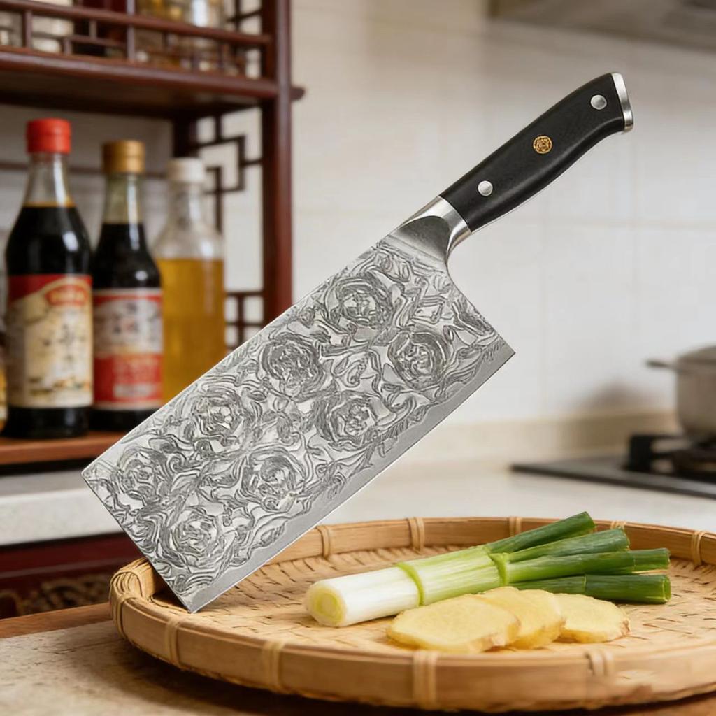 7.3 Inch Chinese Chef Knife 67-layers Damascus Steel 10Cr15CoMov Blade G10 Handle Slicing Vegetables Cleaver Meat Kitchen Knives