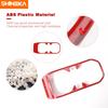 SHINEKA ABS Car Front Drink Cup Holder Decoration Cover Trim For Jeep Wrangler JL Gladiator JT 2018-2023 Interior Accessories we1