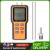 Digital Manometer Differential Air Pressure Gauges Tester Indoor Temperature Measurement Tool Pipes Pressure Measuring Device