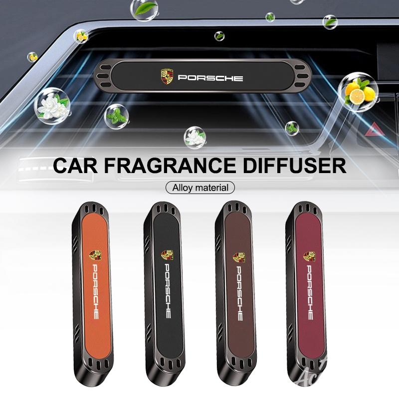 Car Air Outlet Aromatherapy Clip Solid Perfume Diffuser Air Freshener For Porsche Macan Panamera Cayenne Boxster Cayman 911 918DR9