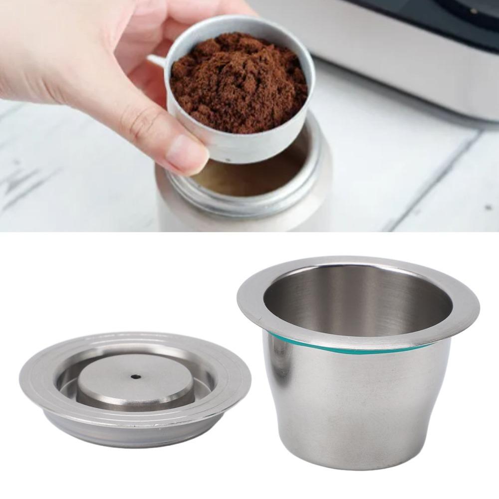 Stainless Steel Stainless Steel Coffee Pod Coffee Capsule With Filter Paper For Coffee Lovers