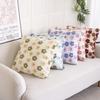 Инс Стиль Современный Маленький Свежий Ягненок Бархат Жаккард Подушка Подушка Цветочная Подушка Диван Прикроватная Поясничная Наволочка