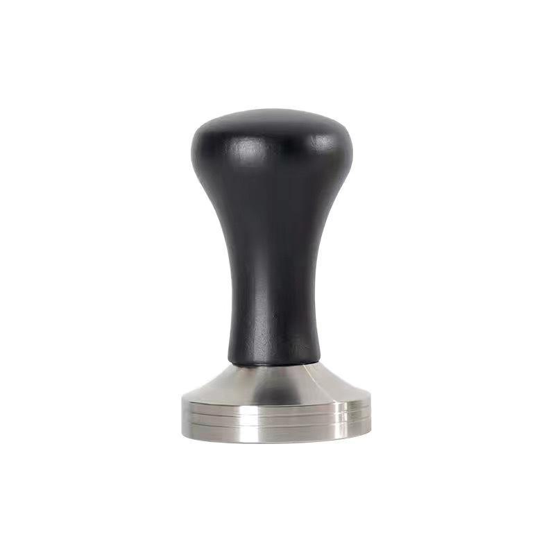 Темпер для кофе из нержавеющей стали 304, красный гуйбао, цельное плоское дно, резьба, 51/58 мм