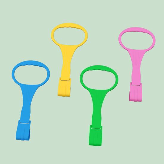 4 шт. детские подтягивающие кольца для упражнений при ходьбе, легкая установка, детский гимнастический стенд, вспомогательные кольца для вставания, милые