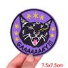 Cartoon Embroidery Patch Space Flower Animal Patch Iron On Patches For Clothing Thermoadhesive Patches On Clothes Jacket Sew DIY