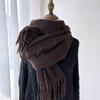 Scarf Ladies Fall and Winter Thickens Warm Neck Scarves Fashion Scarves Cloth Fanta and Fringed Blankets Women's Winter Shawls
