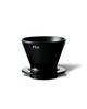 Varia Kurasu FLO Dripper Coffee Double Stainless Steel [Official Manufacturer] Dripper, Insulated, [SHADOW]