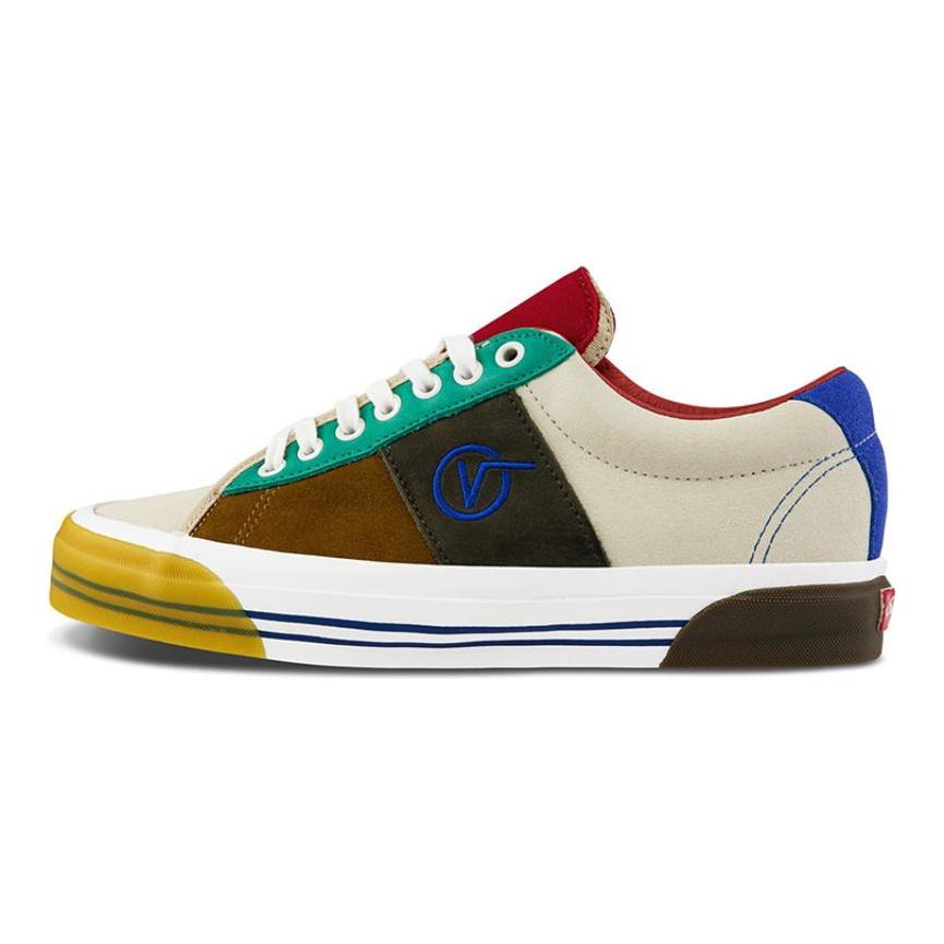 Vans Og Sid Lx Ретро Повседневные Кеды для Скейтбординга Унисекс Многоцветные Кроссовки с Вставками VN0A4U1320V