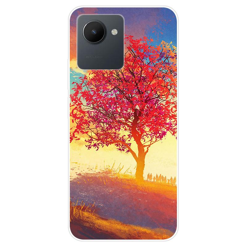 Для Realme C30S C 30S RealmeC30S чехол Мягкая силиконовая задняя крышка Чехол для телефона с рисунком из мультфильма Разнообразие