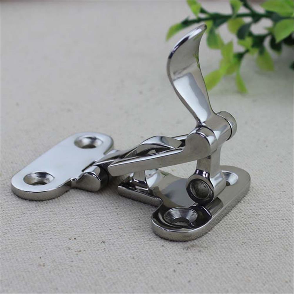 Lock Latch Marine Boat Door Hasp With Padlock Eye Mount Boat Yacht Accessory Stainless Steel Door Hasps Hatch 1pc Boat Lock
