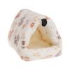 Маленький питомец коралловый бархатный точечный принт маленький пенопластовый домик для питомца подвесная кровать для хомяка с застежкой-молнией маленькое животное белка маленький попугай хлопок