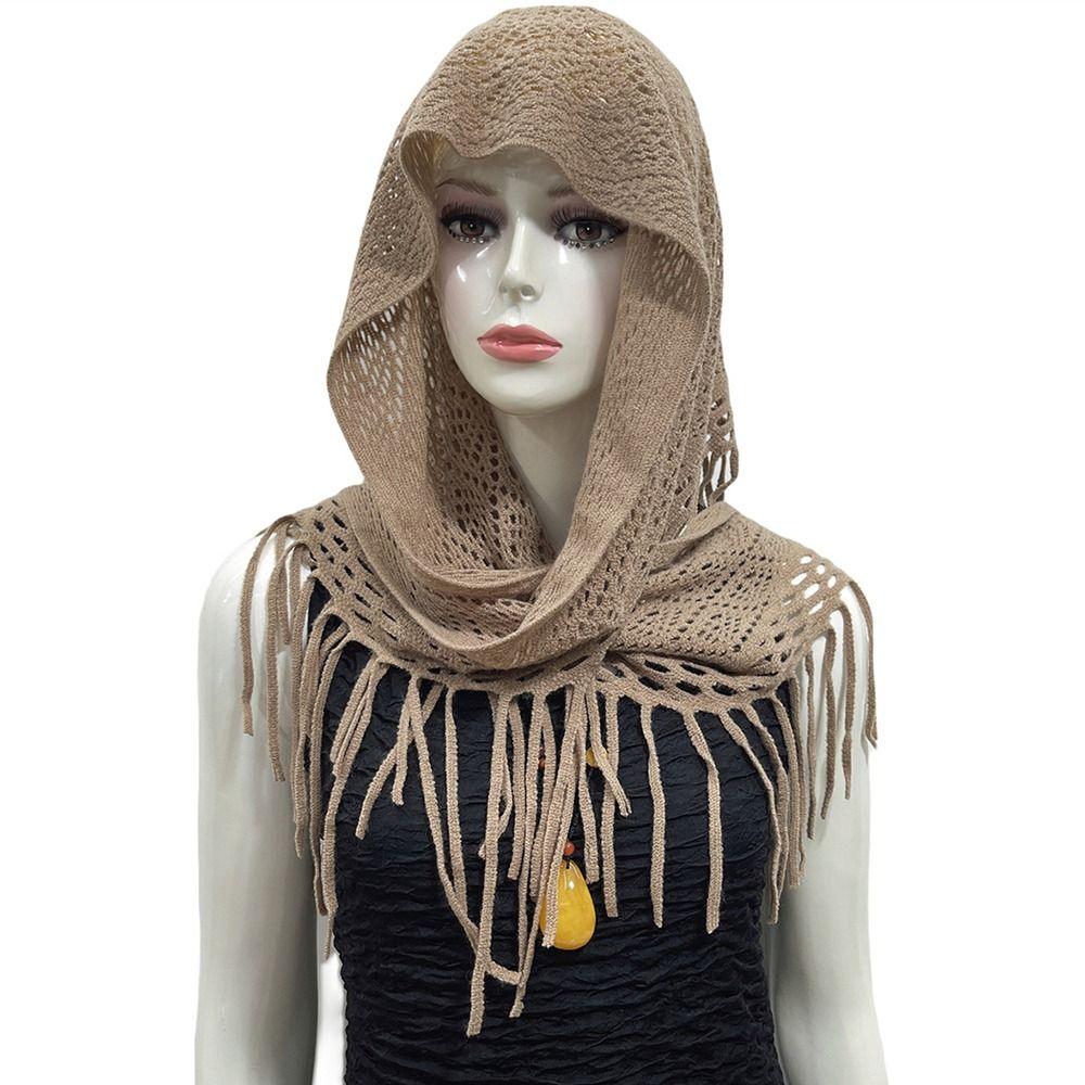 Windproof Thermal Neck Warmer Bib Temperament Cardigan Triangle Scarves Shawl Women Lady Girl