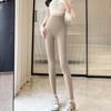 High-waisted Women Sharkskin Pants Mesh Female Tight Trousers Summer Thin Leggings  Fitness
