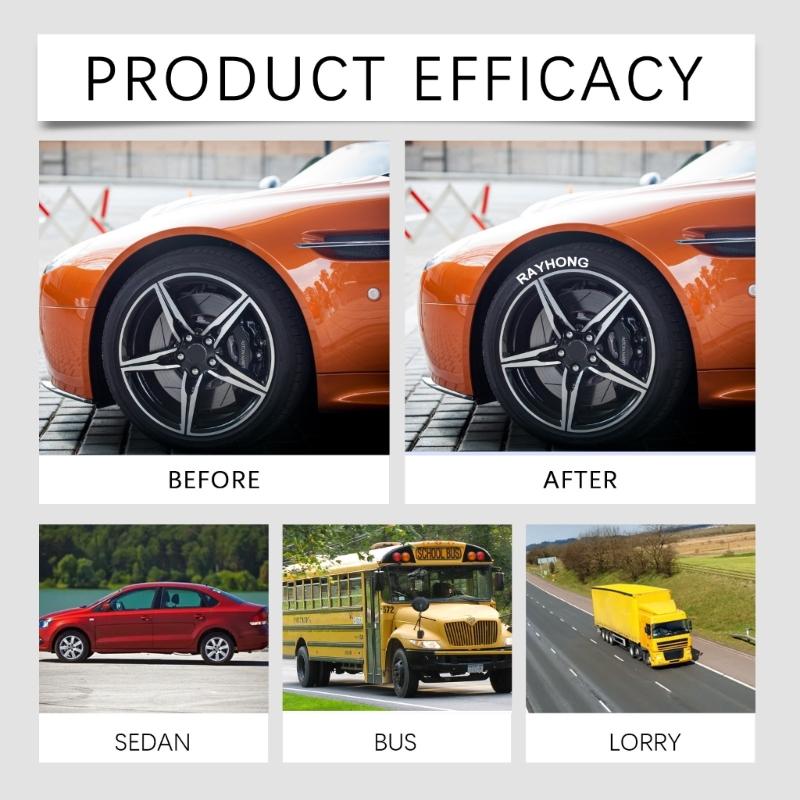 15 шт. Белый маркер для шин, водостойкий, для ремонта царапин на автомобильных шинах, быстросохнущий