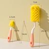 Household Sponge Brushes Set 360 Degree Bottle Brush Set High Quality Cup Brush