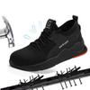 Border for Safety Shoes Men's Safe Protective Shoes Smashing Stab Deodorizing Breathable Work Shoes Safety Shoes