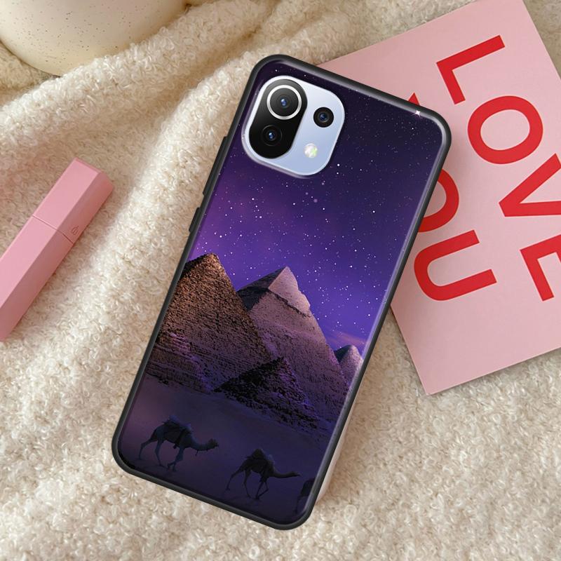 Egypt Pyramids Case For Xiaomi 11T Pro 12 Mi 11 Lite Cover For POCO X3 GT X4 Pro F1 F3 M3 M4 Pro Cover