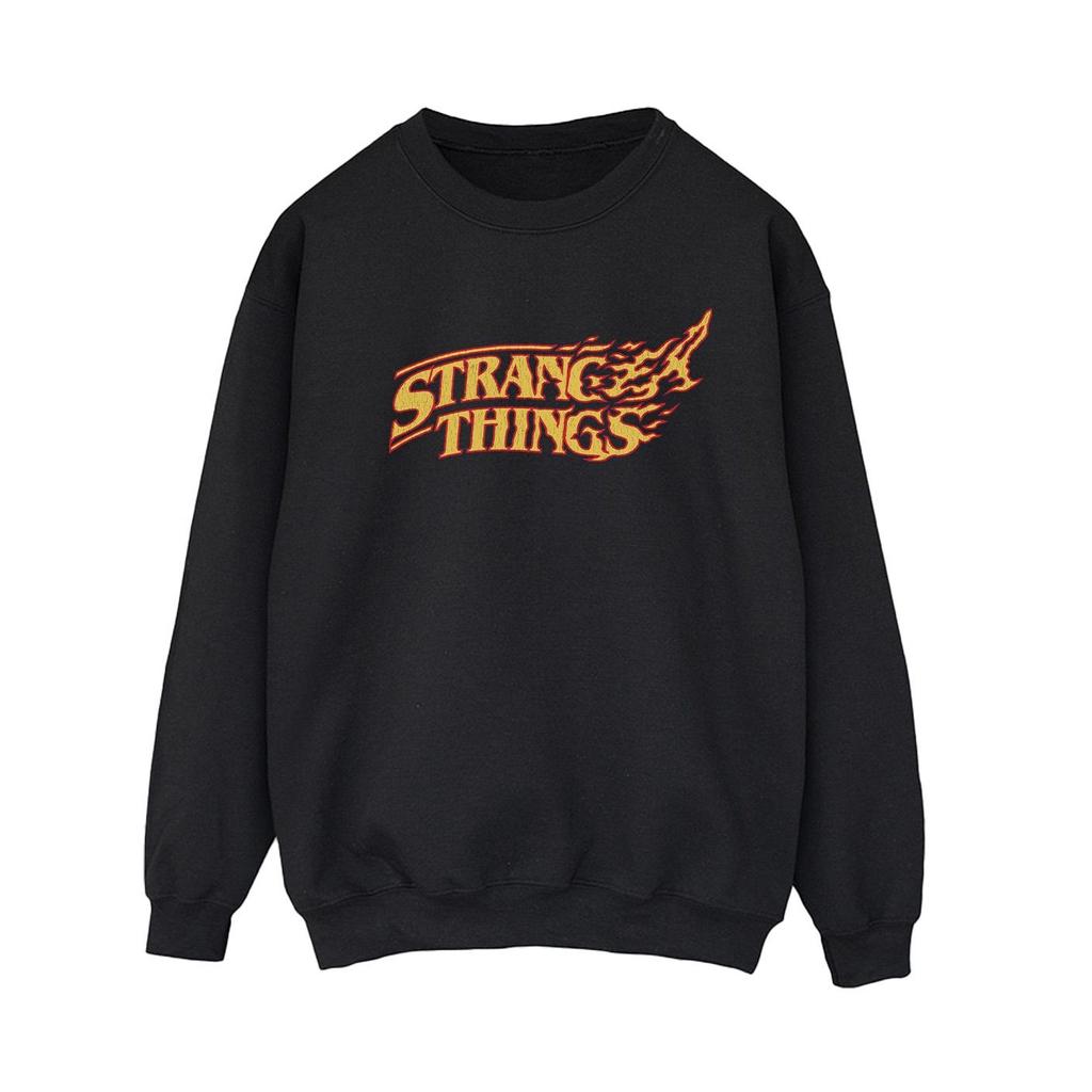 Netflix Womens/Ladies Stranger Things Logo Breaking Sweatshirt