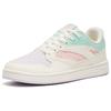 Anta Street Play Slip Resistant Durable Lightweight Low Top Skate Shoes Women Skate Shoes White Purple Green 122258068-6