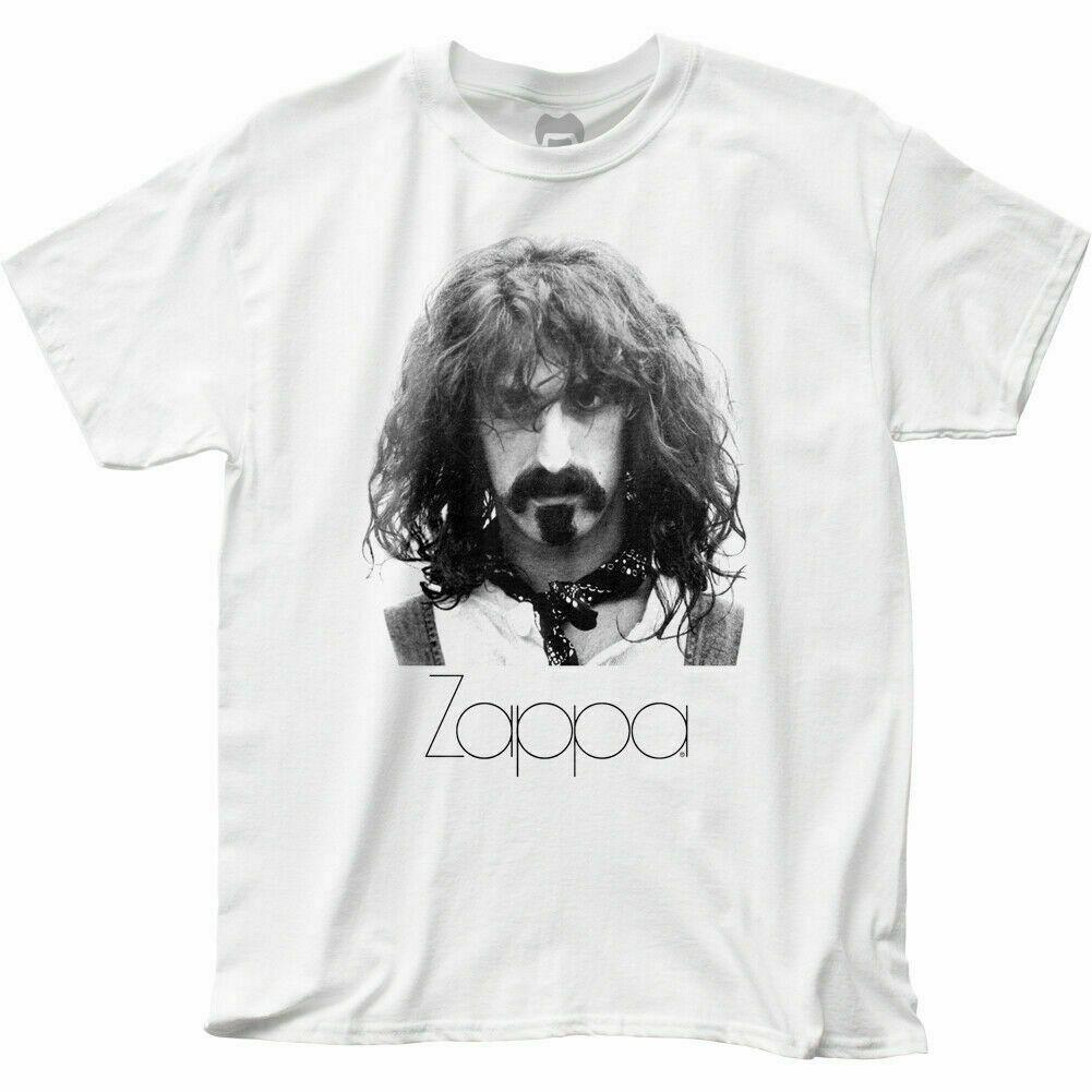Frank Zappa Zapped T Shirt Mens Licensed Rock N Roll Music Retro Tee New White
