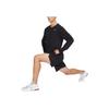 Nike Однотонная быстросохнущая повседневная футболка с длинным рукавом для мужчин, черный цвет BV7970-010