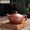Handmade Purple Clay Teapot Chinese Authentic Not Begrudge Xishi Tea Pot Beauty Kettle Household Tea Ceremony Customized 190ml