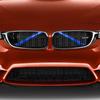 Front Grille Decorative Strip Frame Trim Cover for BMW F20 F21 F22 F23 F30 F31 F32 F33 F44 F45 1 2 3 4 Series Car Decals Sticker