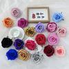Rose Synthetic Flowers For Wedding And Home Decor With Multicolor Silk Fabric For Photo Shoots