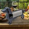 Single Wine Bottle Holder Dog Decorative Tabletop Wine Rack Dachshund Dog Wine Holder Unique Home Bar Decor Novelty