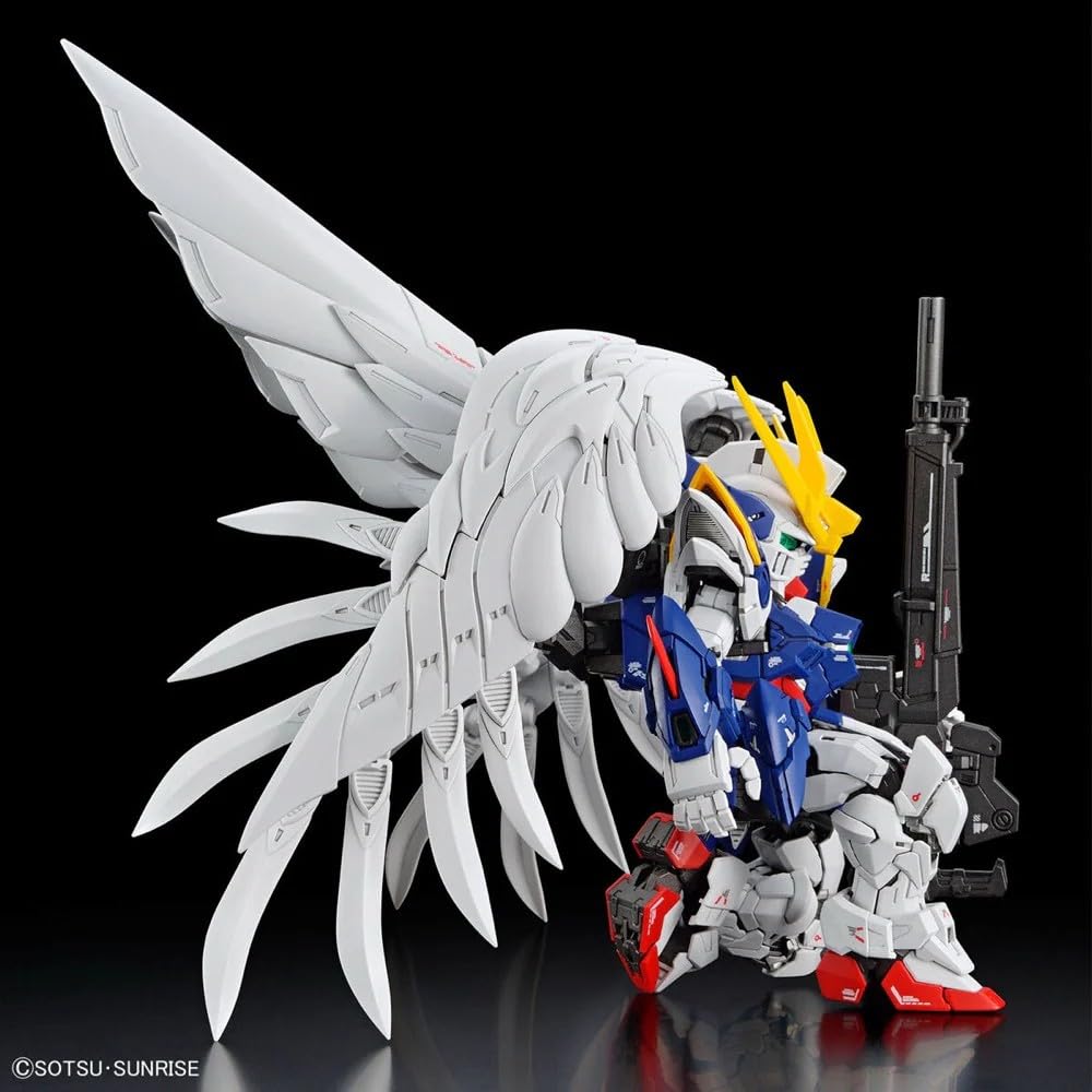 BANDAI SPIRITS MGSD New Mobile Report Gundam W Endless Waltz Wing Gundam Zero EW Цветная пластиковая модель