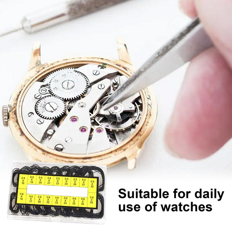 Водонепроницаемые уплотнительные кольца для часов 16-30 мм, резиновые уплотнительные прокладки для задней крышки часов, инструмент для ремонта, резиновые уплотнительные шайбы для часов