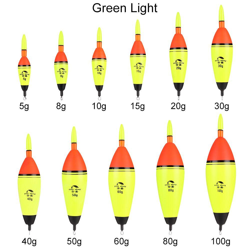 Portable Plastic Buoyancy Electronic Bobber Ball Boia Eva Foam Fishing Night Float