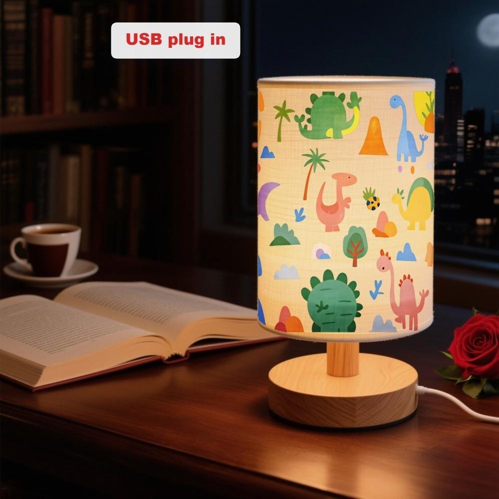 Fabric Bedside Night Light Soft Warm Night Light Kids Lamp Fabric Table Lamp Bedside