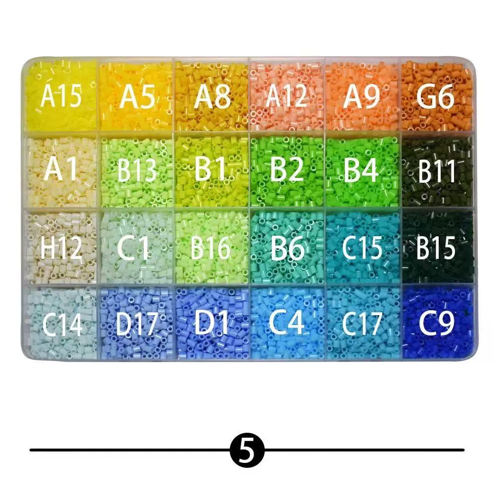 Набор Perler Beads 264 цвета DIY для образовательных поделок детей