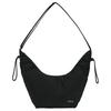 New Fitness Fabric Dumpling Bag, Crossbody Bag, Shoulder Bag Mini Women's Pitch Black A13W531163FBK