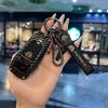 ULA5   Carbon Fiber Key Fob Cover Protector for Mercedes Benz A B C E S CLA CLK CLS GLA GLC GLE GLK SLK AMG Series Keyless Accessories