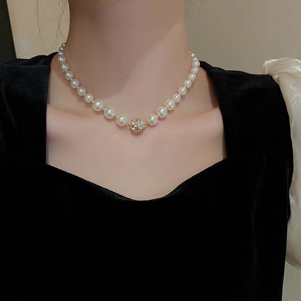 Искусственный драгоценный камень Жемчуг Ключица Цепочки Стразы Жемчужный чокер Подвеска Жемчужные украшения Ожерелье Невеста