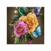 5D Flower Resin Diamond Stitch Crystal Embroidery Painting Room Decorative Resin Needlework Picture