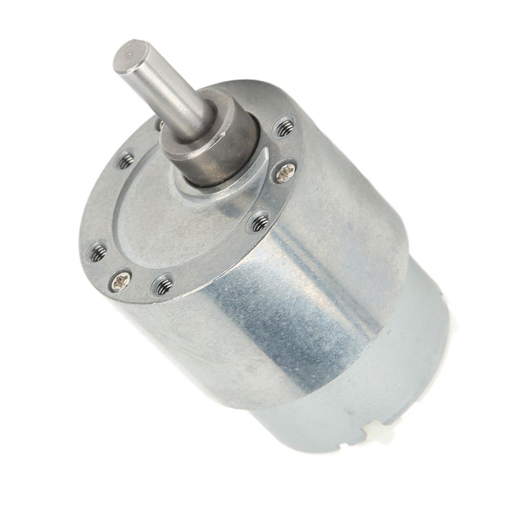 Worm Geared Motor 8RPM JGB37 500 Reversible Self Locking DC Reduction Motor for Automation DC12V