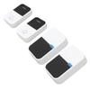 433.92MHz Wireless Doorbell Set with Receiver Self Generating IP44 Waterproof 38 Ringtones for Home Apartment EU Plug