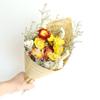 Valentine's Day Dried Flower Bouquet: Rose, Forget-Me-Not, Baby's Breath, Sunflower - Perfect for Teacher's Day, Qixi Festival, or Birthday Gifts