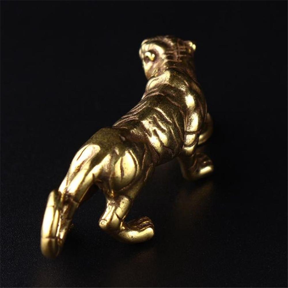 Animal Sculpture for Home,Office,Car Key Chain Diy Desktop Decor Ornaments Crafts Tiger Figurine