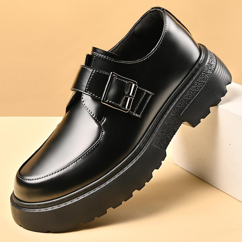 Fashion Men's Classic Business Dress Oxford Casual Shoes Brand Platform Casual Comfortable Fashion Derby Shoes Luxury Leather Shoes